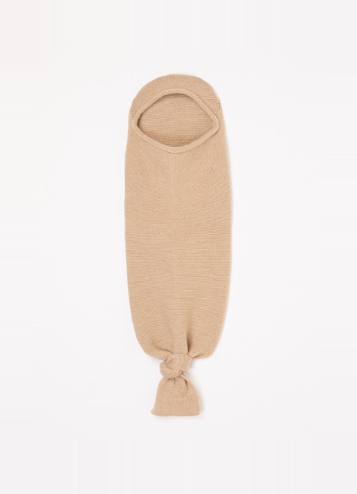 Hvid Cocoon van merino wol