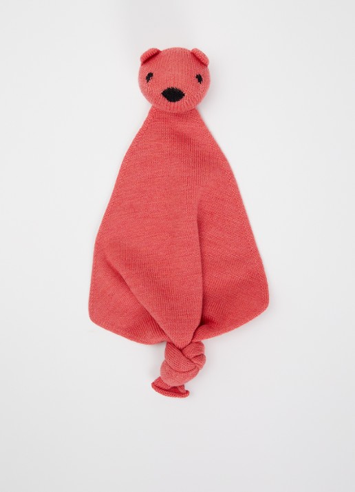 Hvid Teddy Tokki knuffeldoekje 35 cm