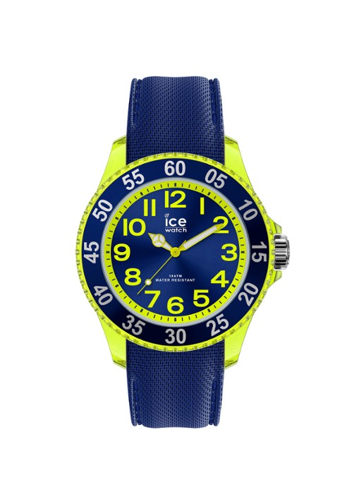 Ice-Watch Cartoon horloge IW017734 - voorkant blauw