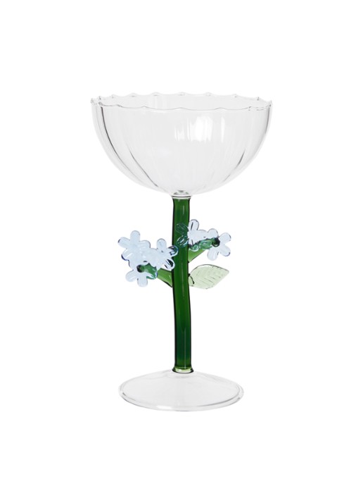 Ichendorf Milano Blue Flower champagneglas 28 cl