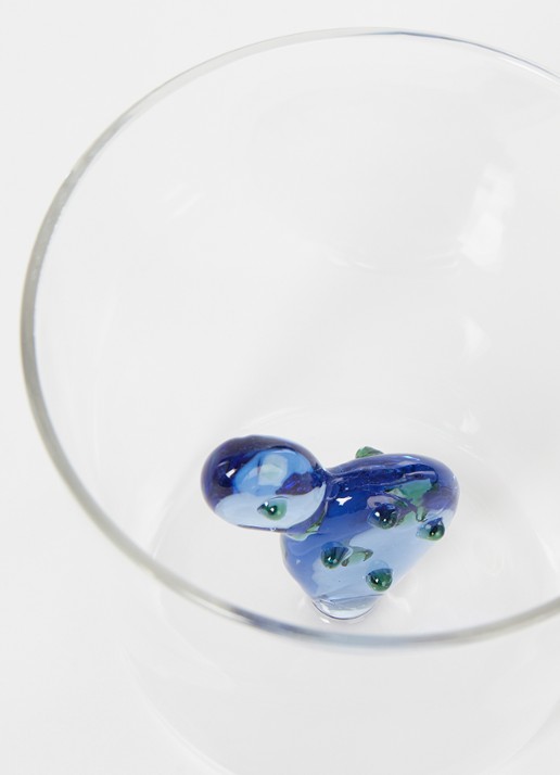 Ichendorf Milano Cactus Blue waterglas 35 cl - voorkant 2 transparant