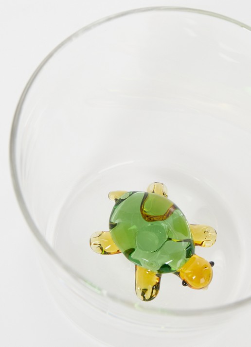 Ichendorf Milano Green Turtle waterglas 35 cl - voorkant 2 transparant