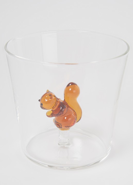 Ichendorf Milano Squirrel waterglas 35 cl - voorkant 2 transparant