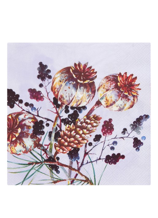Ihr Ideal Home Amara servet 33 x 33 cm set van 20