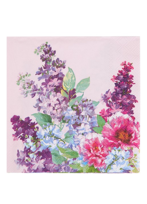 Ihr Ideal Home Charlottes Garden servet 33 x 33 cm set van 20