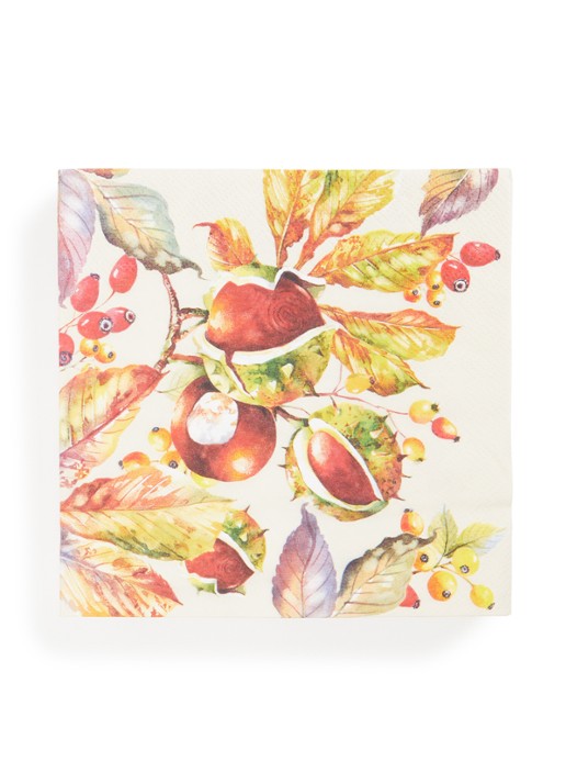Ihr Ideal Home Chestnut Magic servet 33 x 33 cm set van 20