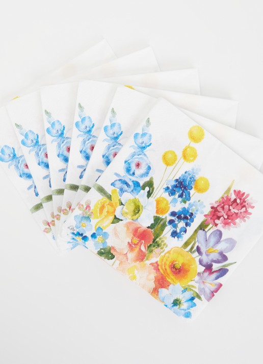 Ihr Ideal Home Early Magic servetten 33 x 33 cm - voorkant 2 multicolor
