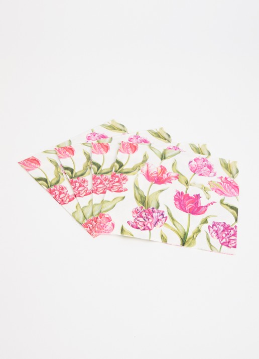 Ihr Ideal Home Estelle servetten - voorkant 2 creme