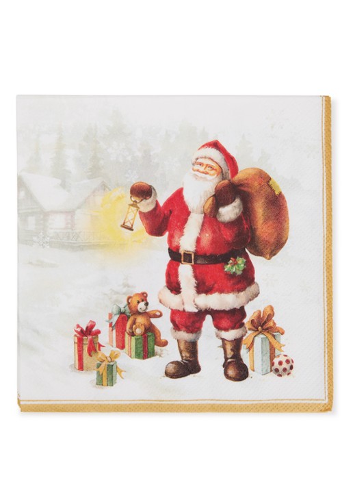 Ihr Ideal Home Happy Santa servetten 33 x 33 cm