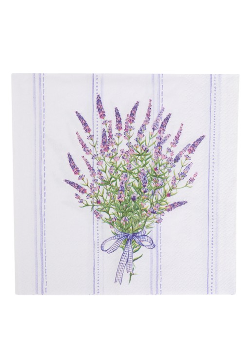 Ihr Ideal Home Lavender Harmony servet 33 x 33 cm set van 4