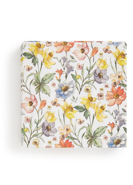 Ihr Ideal Home Soft Flowers servetten 25 x 25 cm