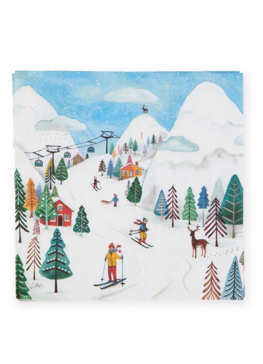 Ihr Ideal Home Winter Joy servetten 33 x 33 cm
