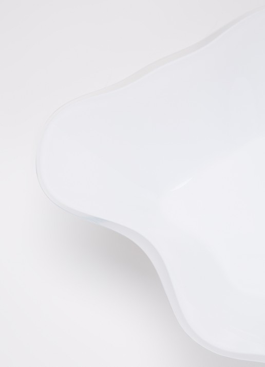 Iittala Alvar Aalto bloemenschaal 27 cm - voorkant 2 wit
