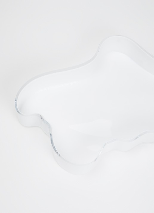 Iittala Alvar Aalto schaal 38 cm - voorkant 2 wit