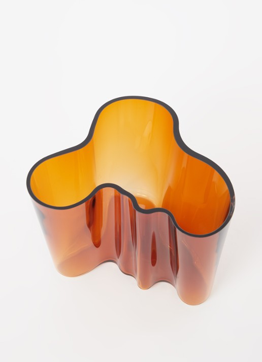 Iittala Alvar Aalto vaas 16 cm  - voorkant 2 koper