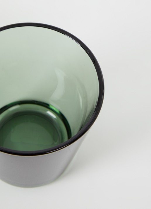 Iittala Kartio drinkglas 21 cl set van 2 - voorkant 2 groen