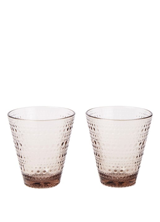 Iittala Kastehelmi drinkglas 30 cl set van 2