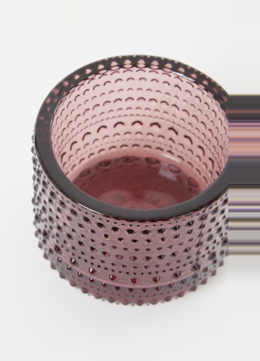 Iittala Kastehelmi waxinelichthouder 6 cm  - voorkant 2 paars
