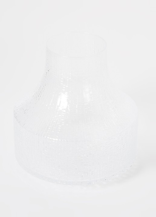 Iittala Maljakko vaas van glas 19,2 cm - voorkant 2 transparant