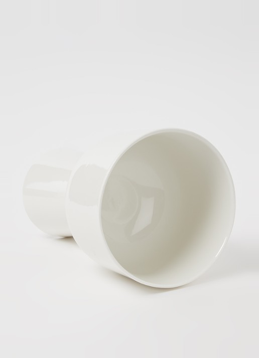 Iittala Nappula bloempot van keramiek voor binnen Ø 19 cm - detail 3 wit