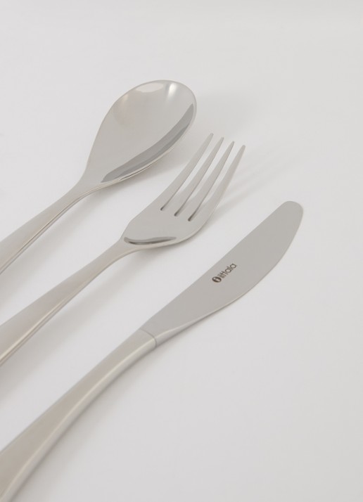 Iittala Piano bestekset 12-delig - voorkant 2 zilver