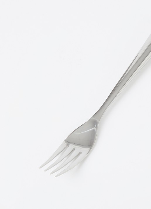 Iittala Piano gebaksvorkje 16,5 cm - voorkant 2 zilver