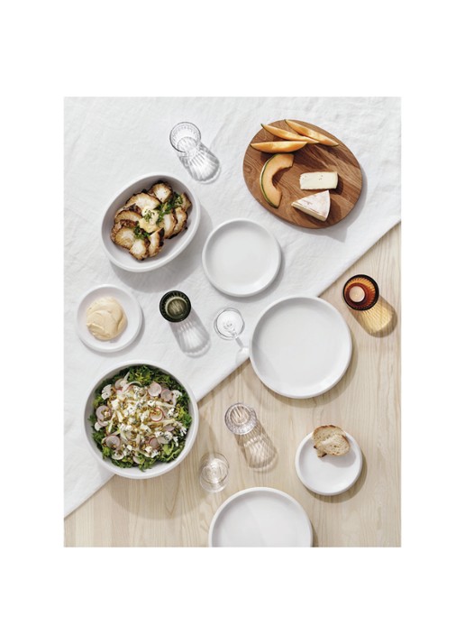 Iittala Raami serveerschaal 29 cm  - voorkant 2 wit