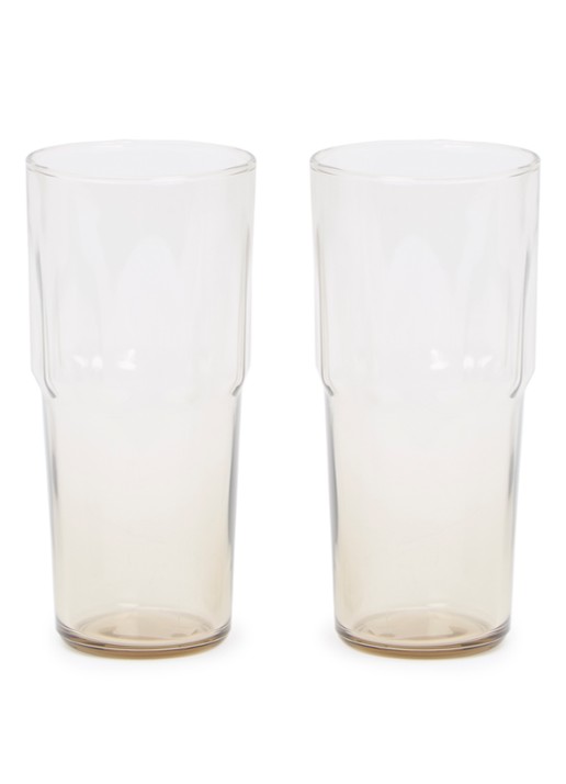 Iittala Solare hoog glas 39 cl linnen 2 stuks
