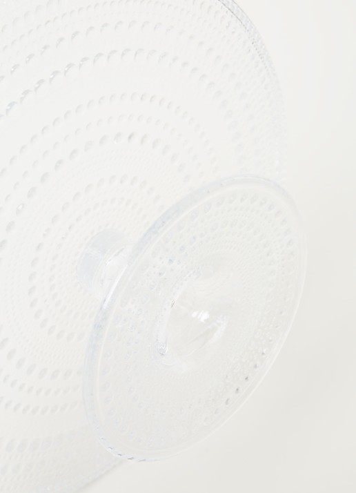 Iittala Taartplateau 31,5 cm - detail 3 transparant