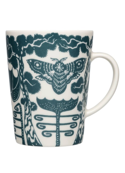 Iittala Taika mok 40 cl in giftbox - achterkant 4 staalblauw