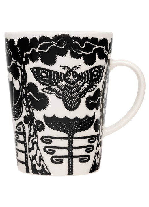 Iittala Taika mok 40 cl - achterkant 3 zwart