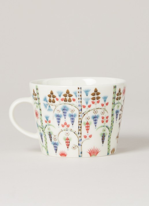Iittala Taika Siimes koffiekop 20 cl - detail 3 wit