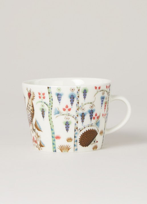 Iittala Taika Siimes koffiekop 20 cl - voorkant 2 wit