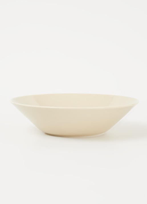 Iittala Teema diep bord 21 cm - voorkant 3 beige