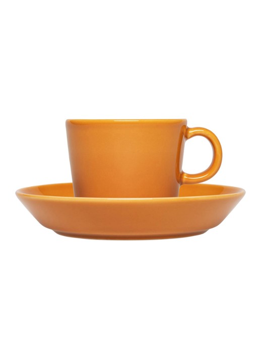 Iittala Teema espressokopje 10 cl - voorkant 2 geel