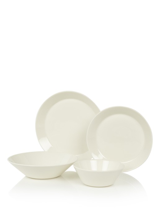 Iittala Teema starter serviesset 16-delig - voorkant wit