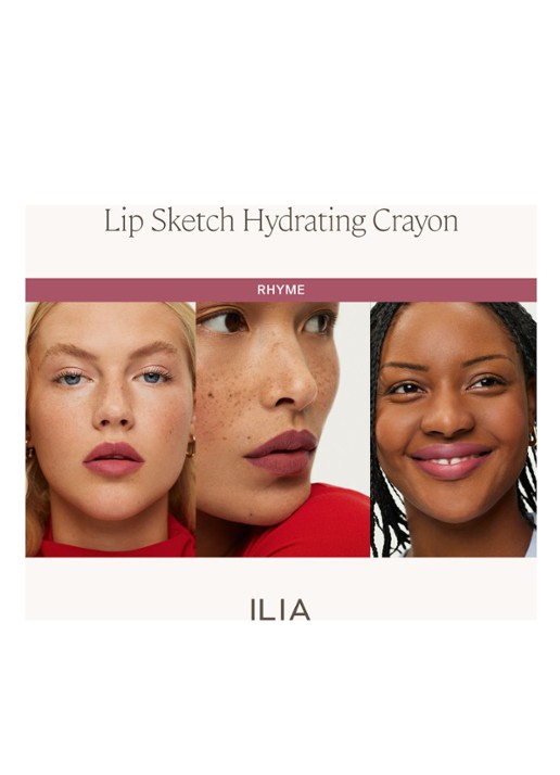 ILIA Beauty Lip Sketch Hydrating Crayon - lipstick - detail 3 rhyme