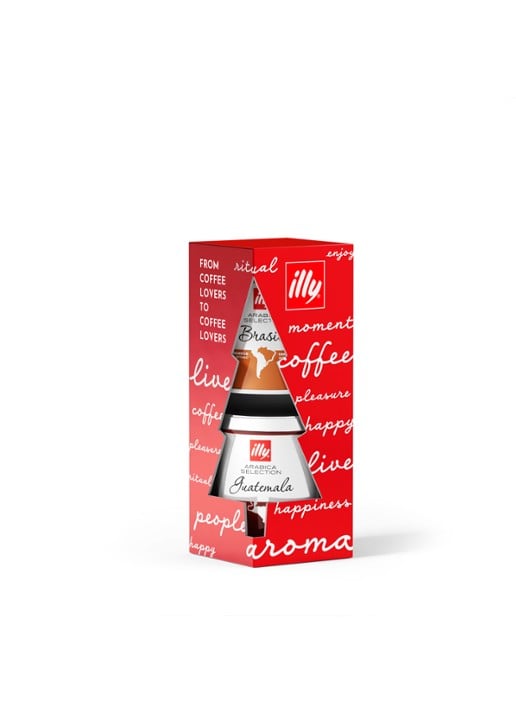 illy Gemalen koffie in geschenkverpakking 2 x 125 gram