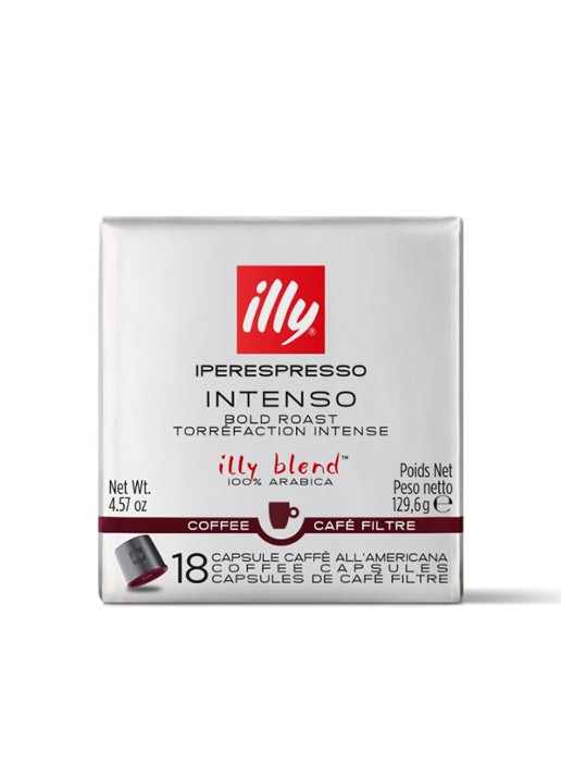illy Intenso Iperespresso filter capsules - achterkant undefined