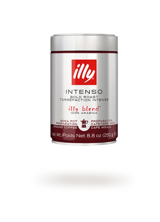 illy Moka Intenso gemalen koffie 250 gram - voorkant 3 undefined