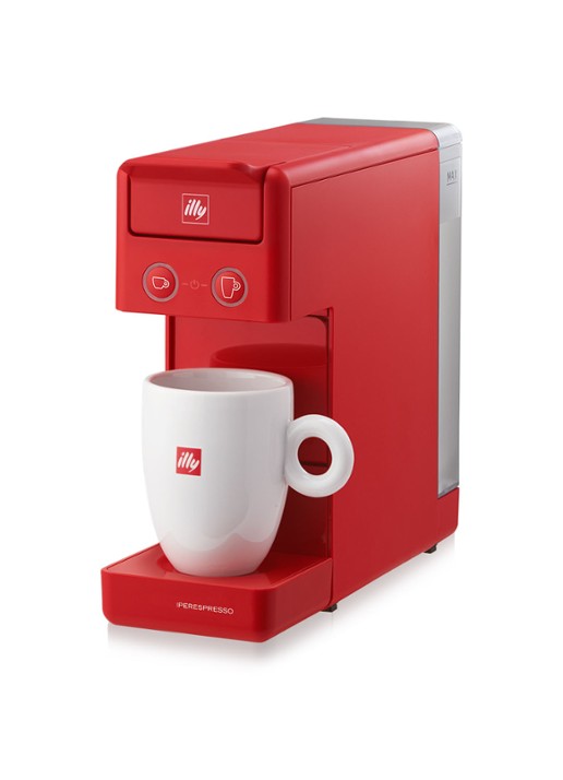 illy Y3.3 Iperespresso espresso- & koffiemachine 60478 - detail steenrood