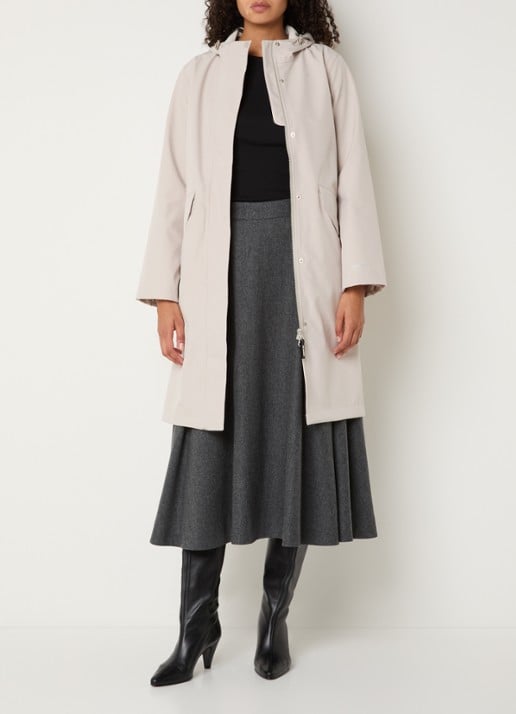 Ilse Jacobsen Daybreak softshell regenjas met klepzakken