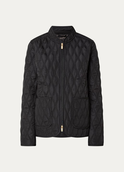 Ilse Jacobsen Jack met quiltpatroon - voorkant zwart