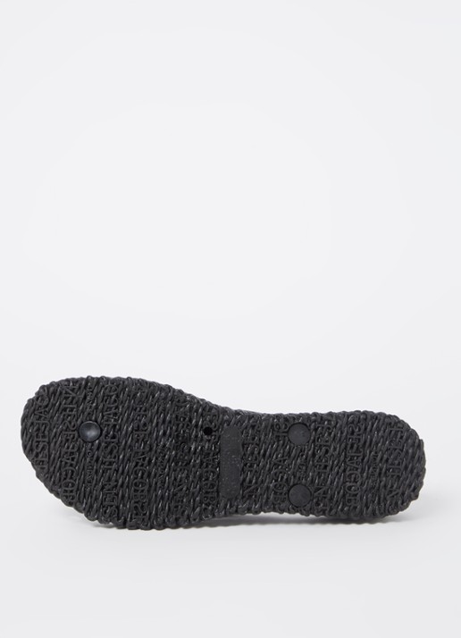 Ilse Jacobsen Slipper met glitter - detail 3 zwart