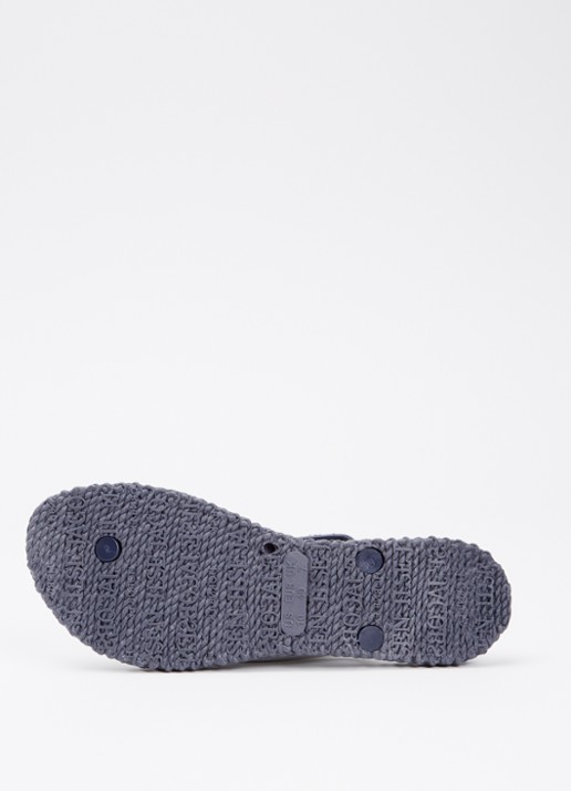 Ilse Jacobsen Slipper met glitter - detail 4 donkergrijs