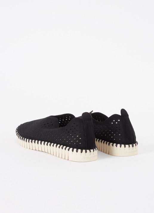 Ilse Jacobsen Tulip espadrille - achterkant 4 zwart