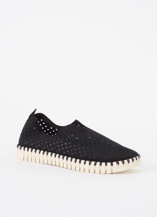 Ilse Jacobsen Tulip espadrille - voorkant 5 zwart