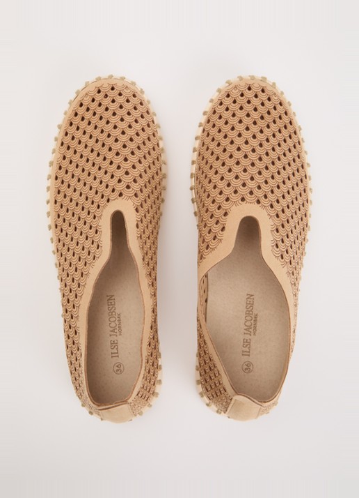 Ilse Jacobsen Tulip espadrille - detail 4 donkerbeige