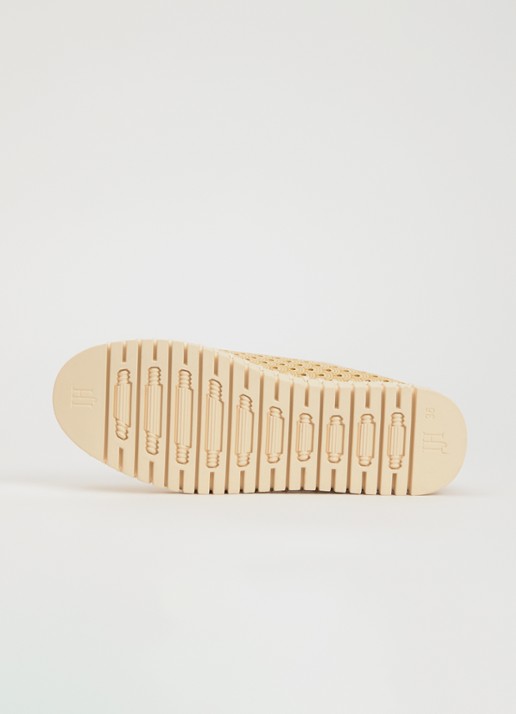 Ilse Jacobsen Tulip espadrille - detail 4 taupe