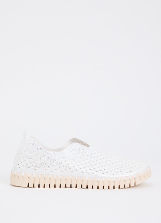 Ilse Jacobsen Tulip slip-on met metallic details